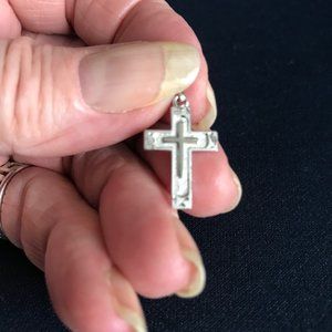 Sterling Cross Pendant